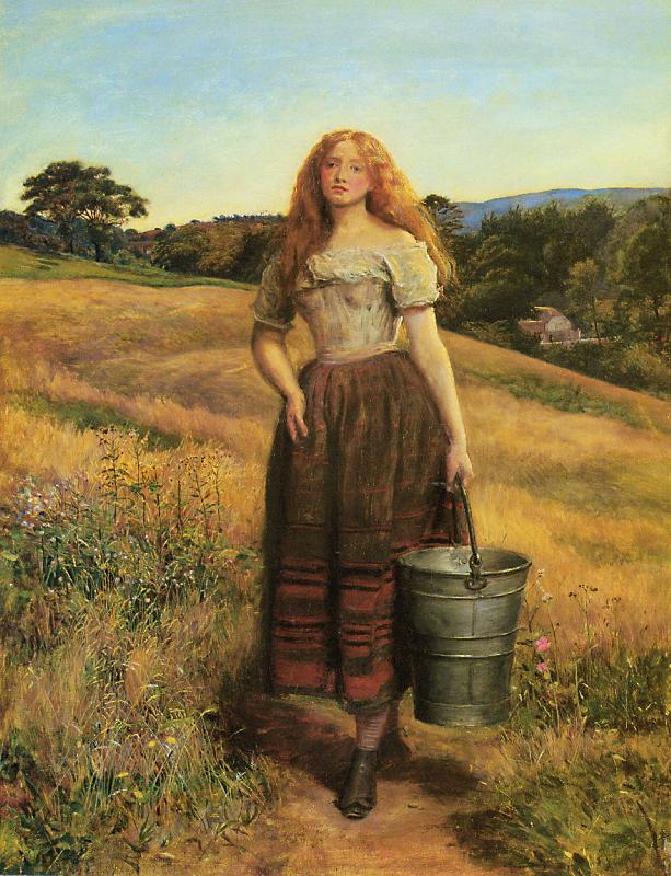 Sir John Everett Millais The Farmers Daughter